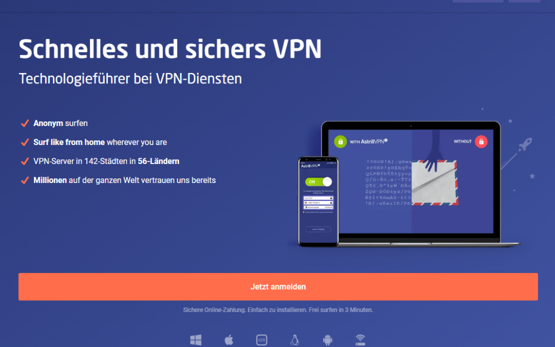 Astrill VPN im Test